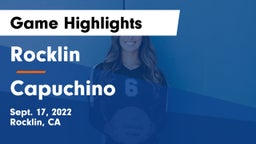 Rocklin  vs Capuchino  Game Highlights - Sept. 17, 2022