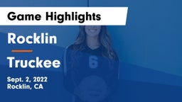 Rocklin  vs Truckee  Game Highlights - Sept. 2, 2022