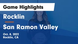 Rocklin  vs San Ramon Valley Game Highlights - Oct. 8, 2022