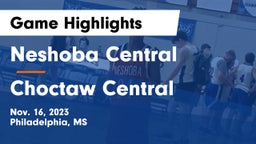 Neshoba Central  vs Choctaw Central  Game Highlights - Nov. 16, 2023