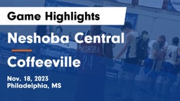 Neshoba Central  vs Coffeeville  Game Highlights - Nov. 18, 2023