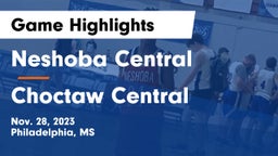 Neshoba Central  vs Choctaw Central  Game Highlights - Nov. 28, 2023