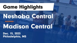 Neshoba Central  vs Madison Central  Game Highlights - Dec. 15, 2023