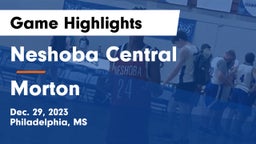 Neshoba Central  vs Morton  Game Highlights - Dec. 29, 2023
