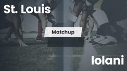 Matchup: St. Louis High vs. 'Iolani 2016
