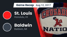 Recap: St. Louis  vs. Baldwin  2017