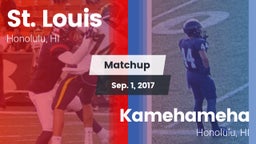 Matchup: St. Louis High vs. Kamehameha  2017