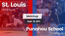 Matchup: St. Louis High vs. Punahou School 2017