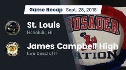 Recap: St. Louis  vs. James Campbell High  2018