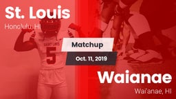 Matchup: St. Louis High vs. Waianae  2019