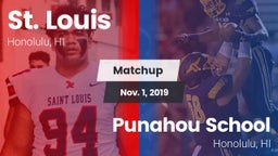 Matchup: St. Louis High vs. Punahou School 2019
