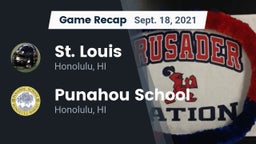 Recap: St. Louis  vs. Punahou School 2021