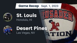 Recap: St. Louis  vs. Desert Pines  2023
