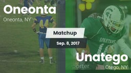 Matchup: Oneonta  vs. Unatego  2017