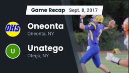 Recap: Oneonta  vs. Unatego  2017