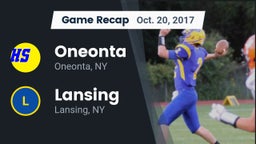 Recap: Oneonta  vs. Lansing  2017