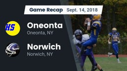 Recap: Oneonta  vs. Norwich  2018