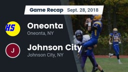 Recap: Oneonta  vs. Johnson City  2018