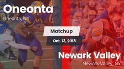 Matchup: Oneonta  vs. Newark Valley  2018