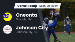Recap: Oneonta  vs. Johnson City  2019