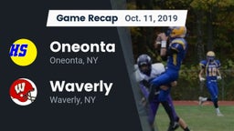 Recap: Oneonta  vs. Waverly  2019