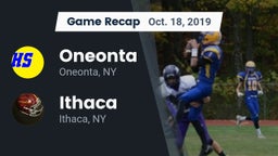 Recap: Oneonta  vs. Ithaca  2019