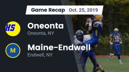 Recap: Oneonta  vs. Maine-Endwell  2019