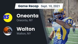 Recap: Oneonta  vs. Walton  2021