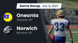 Recap: Oneonta  vs. Norwich  2021
