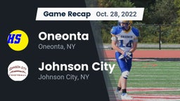 Recap: Oneonta  vs. Johnson City  2022