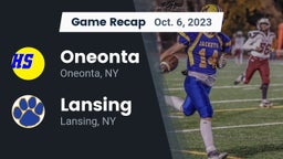 Recap: Oneonta  vs. Lansing  2023