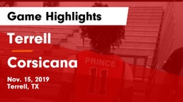 Terrell  vs Corsicana  Game Highlights - Nov. 15, 2019