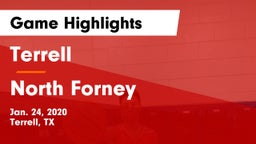 Terrell  vs North Forney  Game Highlights - Jan. 24, 2020