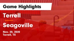 Terrell  vs Seagoville  Game Highlights - Nov. 20, 2020