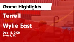 Terrell  vs Wylie East  Game Highlights - Dec. 15, 2020