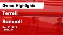 Terrell  vs Samuell  Game Highlights - Dec. 29, 2020