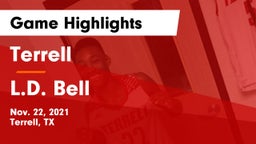 Terrell  vs L.D. Bell Game Highlights - Nov. 22, 2021