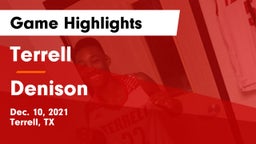 Terrell  vs Denison  Game Highlights - Dec. 10, 2021