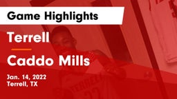 Terrell  vs Caddo Mills  Game Highlights - Jan. 14, 2022