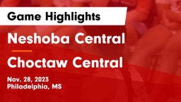 Neshoba Central  vs Choctaw Central  Game Highlights - Nov. 28, 2023