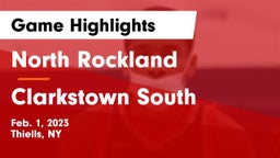 North Rockland  vs Clarkstown South  Game Highlights - Feb. 1, 2023