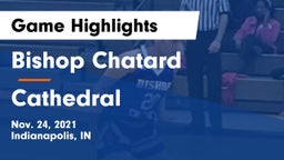 Bishop Chatard  vs Cathedral  Game Highlights - Nov. 24, 2021