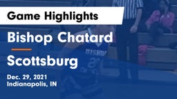 Bishop Chatard  vs Scottsburg  Game Highlights - Dec. 29, 2021