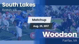 Matchup: South Lakes High vs. Woodson  2017