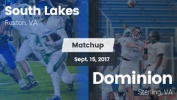 Matchup: South Lakes High vs. Dominion  2017
