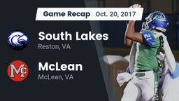 Recap: South Lakes  vs. McLean  2017