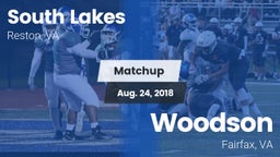 Matchup: South Lakes High vs. Woodson  2018