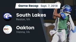 Recap: South Lakes  vs. Oakton  2018