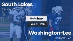 Matchup: South Lakes High vs. Washington-Lee  2018