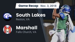 Recap: South Lakes  vs. Marshall  2018
